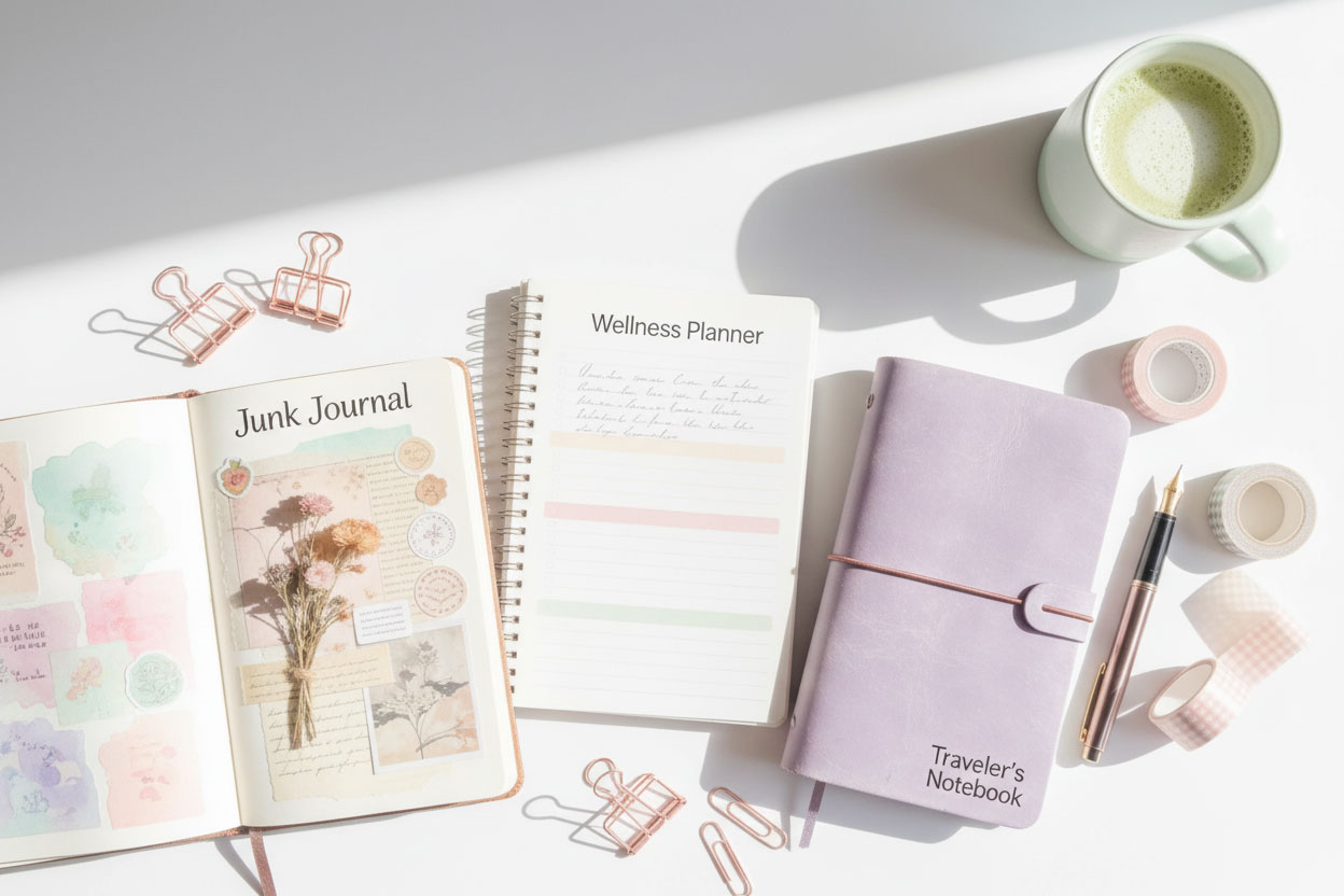 ترندهای ژورنالنویسی در ۲۰۲۶: دفترت رو برای سال جدید هیجانانگیز کن!